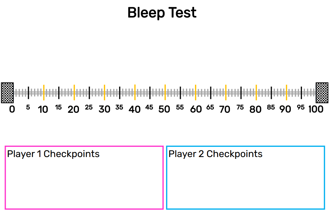 bleep test games