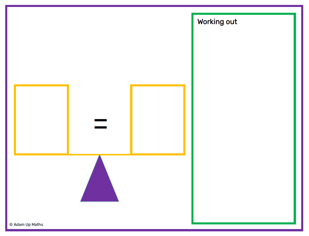 Equation balancing tool