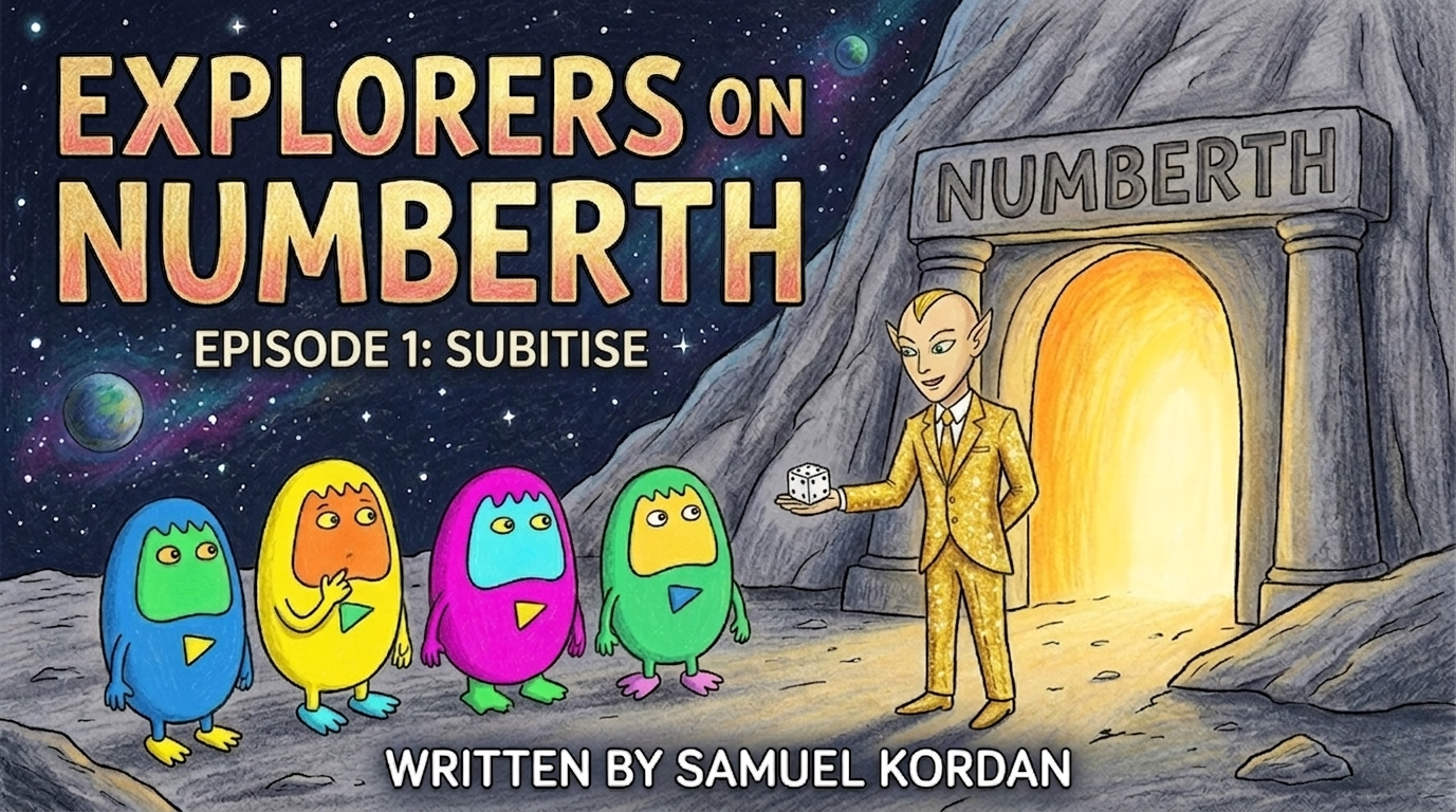 Explorers on Numberth Episode 1 Front Cover