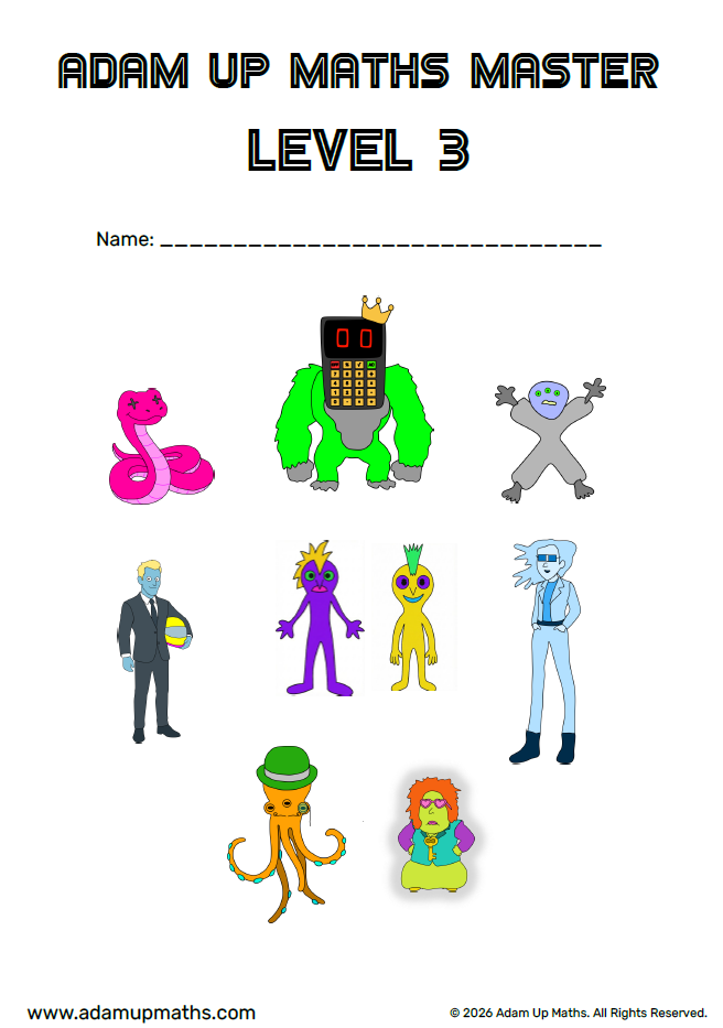 Maths Master Level 3 picture