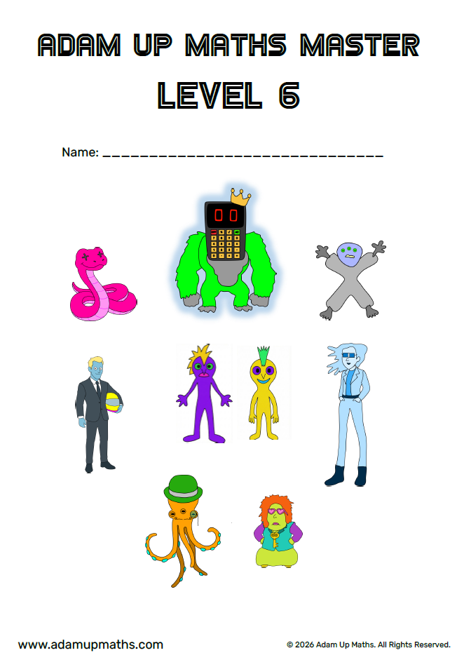 Maths Master Level 6 picture