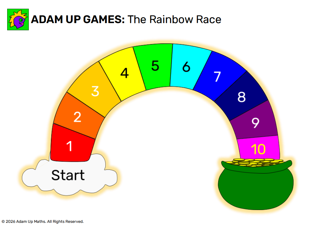 rainbow race game