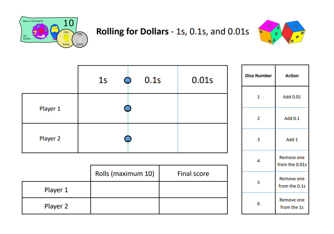 rolling for dollars games