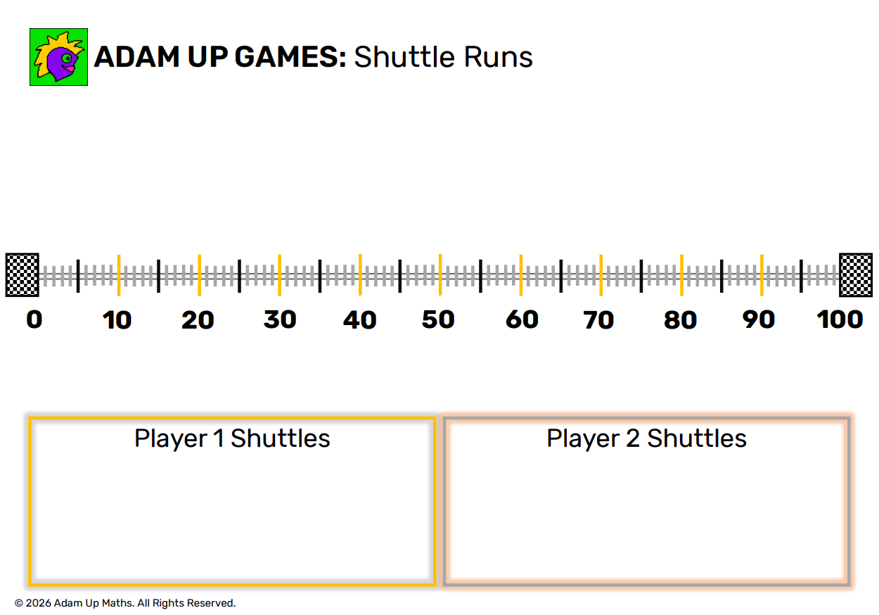 shuttle runs game