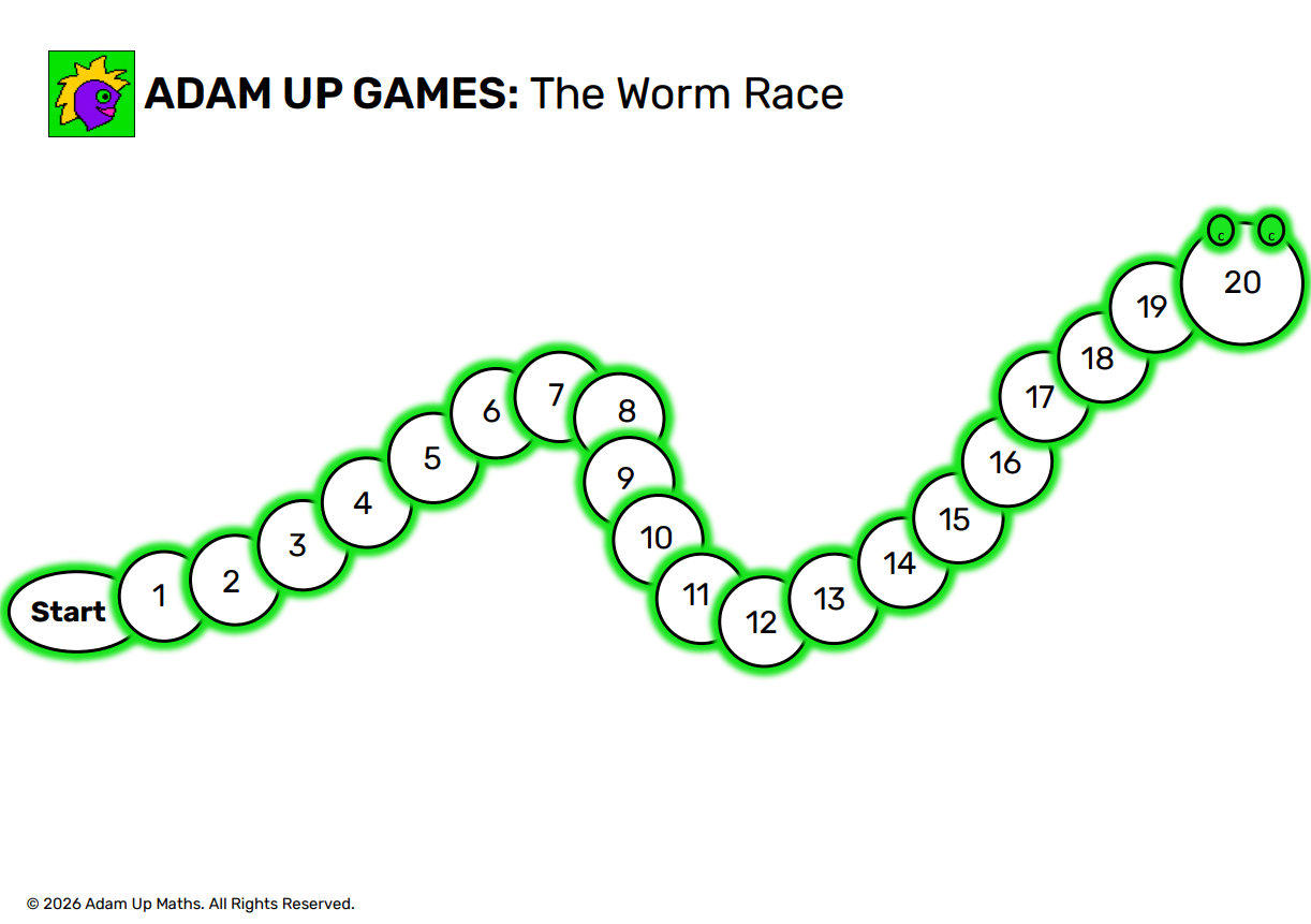 worm race game